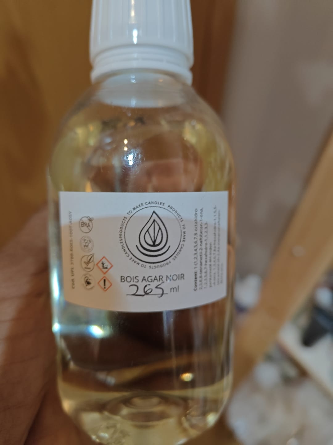 Customer photo review of Fragancia BOIS AGAR NOIR