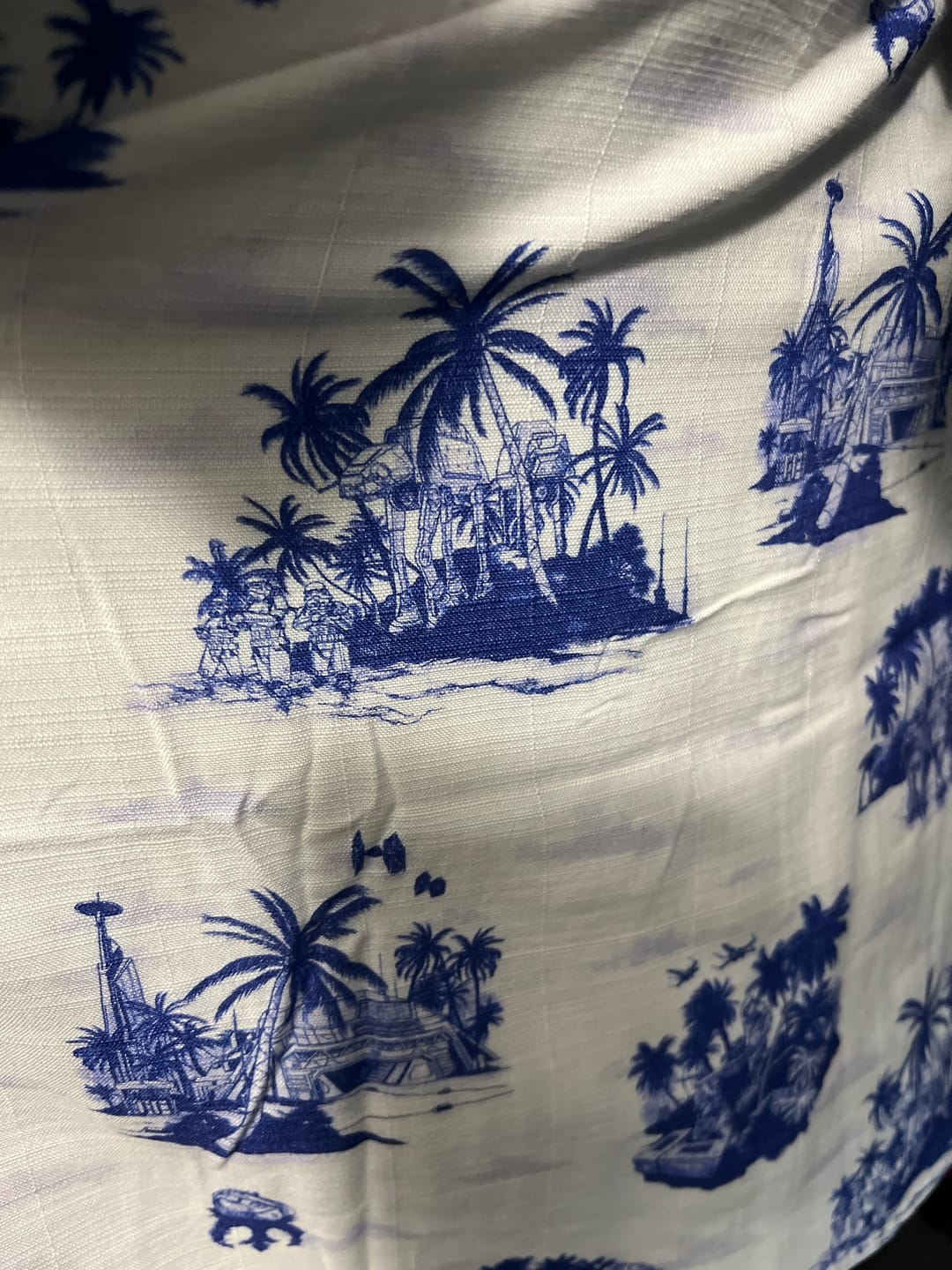 Customer photo review of Star Wars™ "Tide of the Battle" – Bamboo Short Sleeve Shirt
