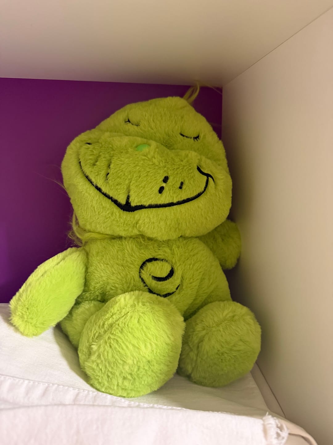 Customer photo review of GrumpyHug™ Soothe & Snuggle Plush