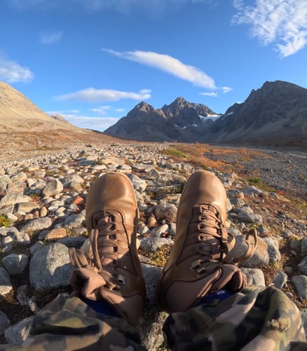 Customer photo review of Vaistoa Uoma 2 -paljasjalkavaelluskengät