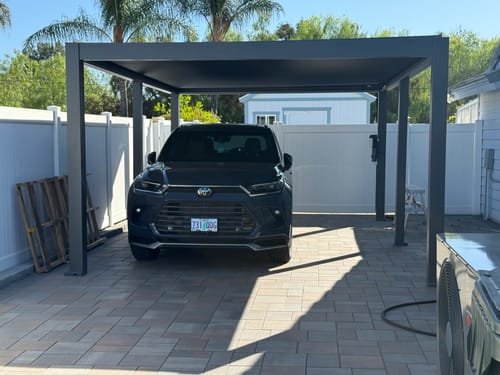 Customer photo review of FlexPatio POWER+ Motorized Pergola