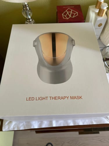 Customer photo review of מסכת פנים חשמלית אלחוטית