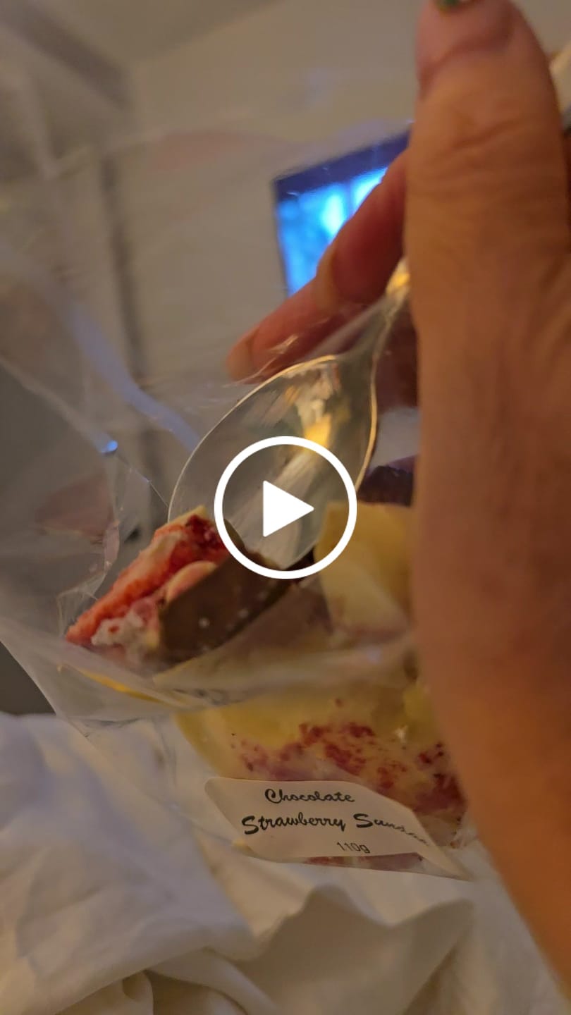 Customer video review of Strawberry Sundae Pie
