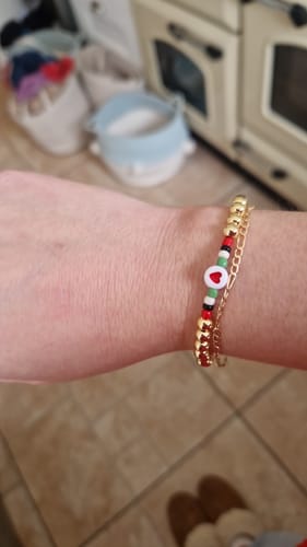 Customer photo review of Palestine Bracelet
