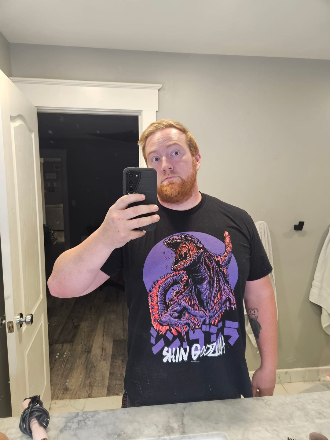 Customer photo review of SHIN GODZILLA: CATASTROPHIC - T-SHIRT