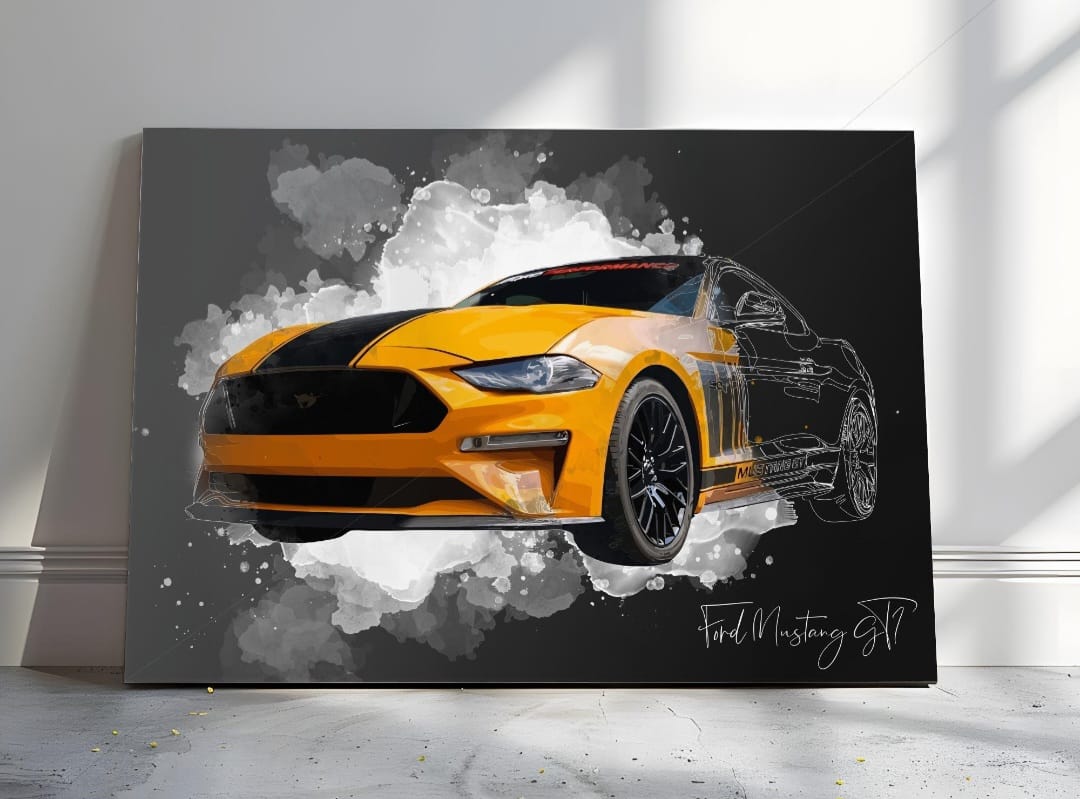 Customer photo review of Dein Fahrzeug als einzigartiges Kunstwerk | Lineart, Vektor und Aquarell in einem | Das perfekte Geschenk für Autoliebhaber