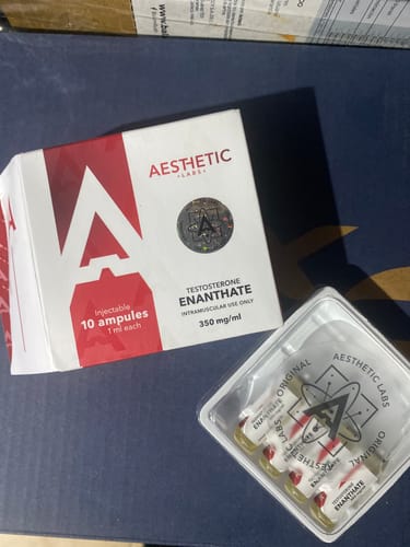 Customer photo review of Aesthetic Labs Testosterona Enantato 350 MG