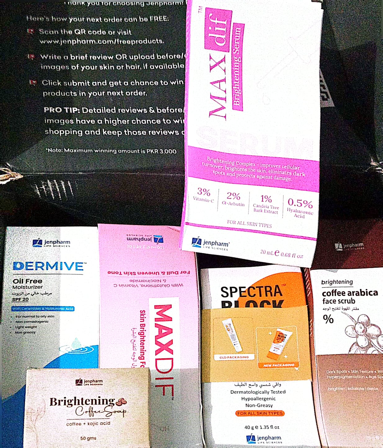 Customer photo review of Spectra Block SPF60