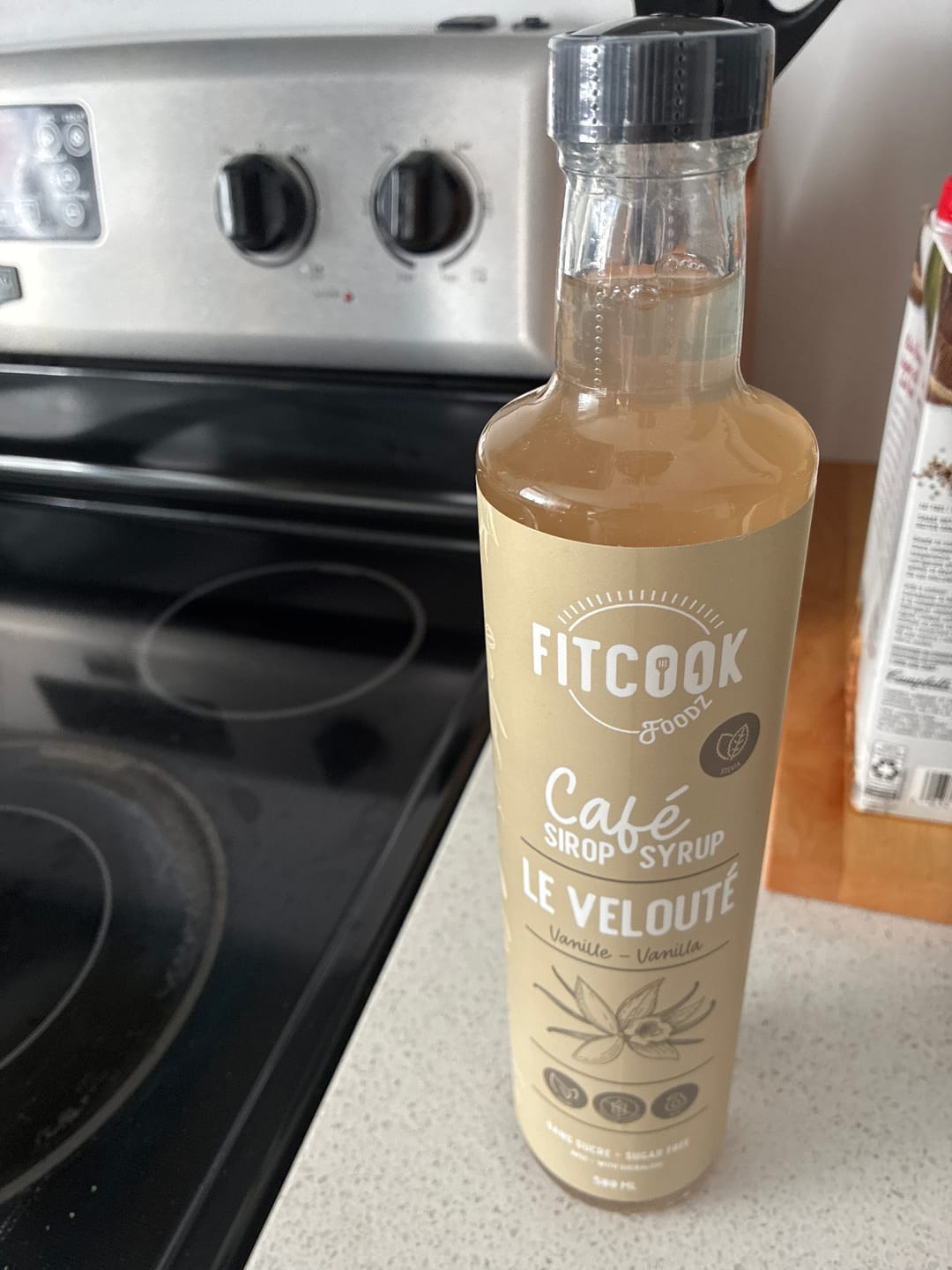 Customer photo review of Fitcook Foodz - Sirop pour Café 500ml