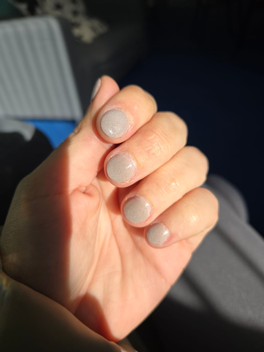 Customer photo review of Sunset Lover Dipping Powder