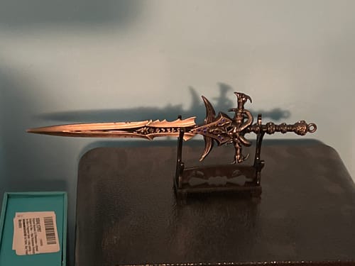 Customer photo review of Frostmourne | World of Warcraft Limited Edition