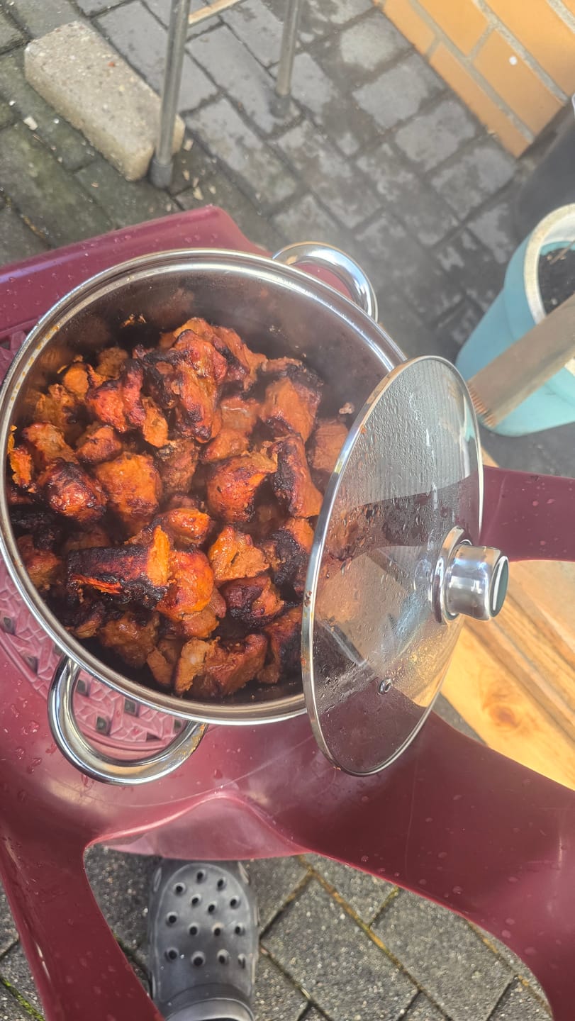 Customer photo review of Schweine-Schaschlik Tomate – fruchtige Würze aus Tomate & Paprika | mySchaschlik