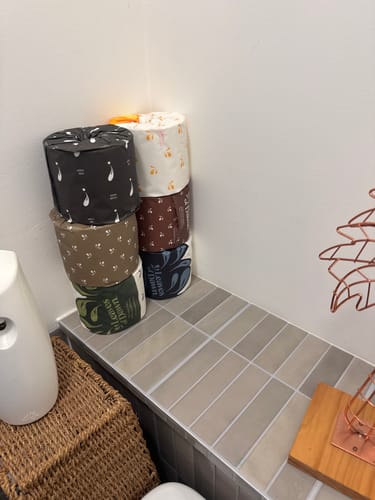 Customer photo review of 100% Bamboo Toilet Paper - 4 ply - 30 meters