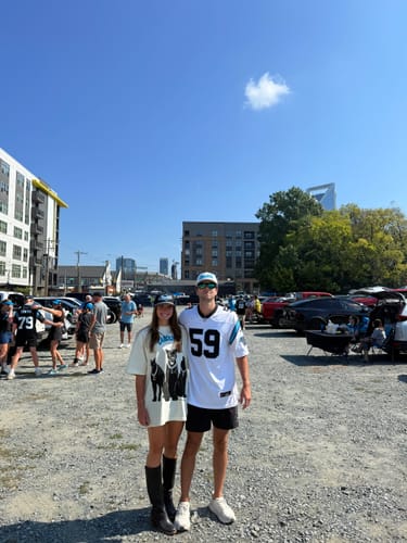 Customer photo review of Glory Days Apparel - Charlotte Retro Circle Black Rope Hat