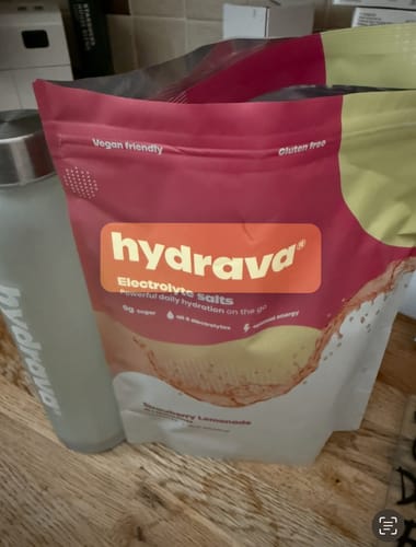 Customer photo review of hydrava electrolyte salts