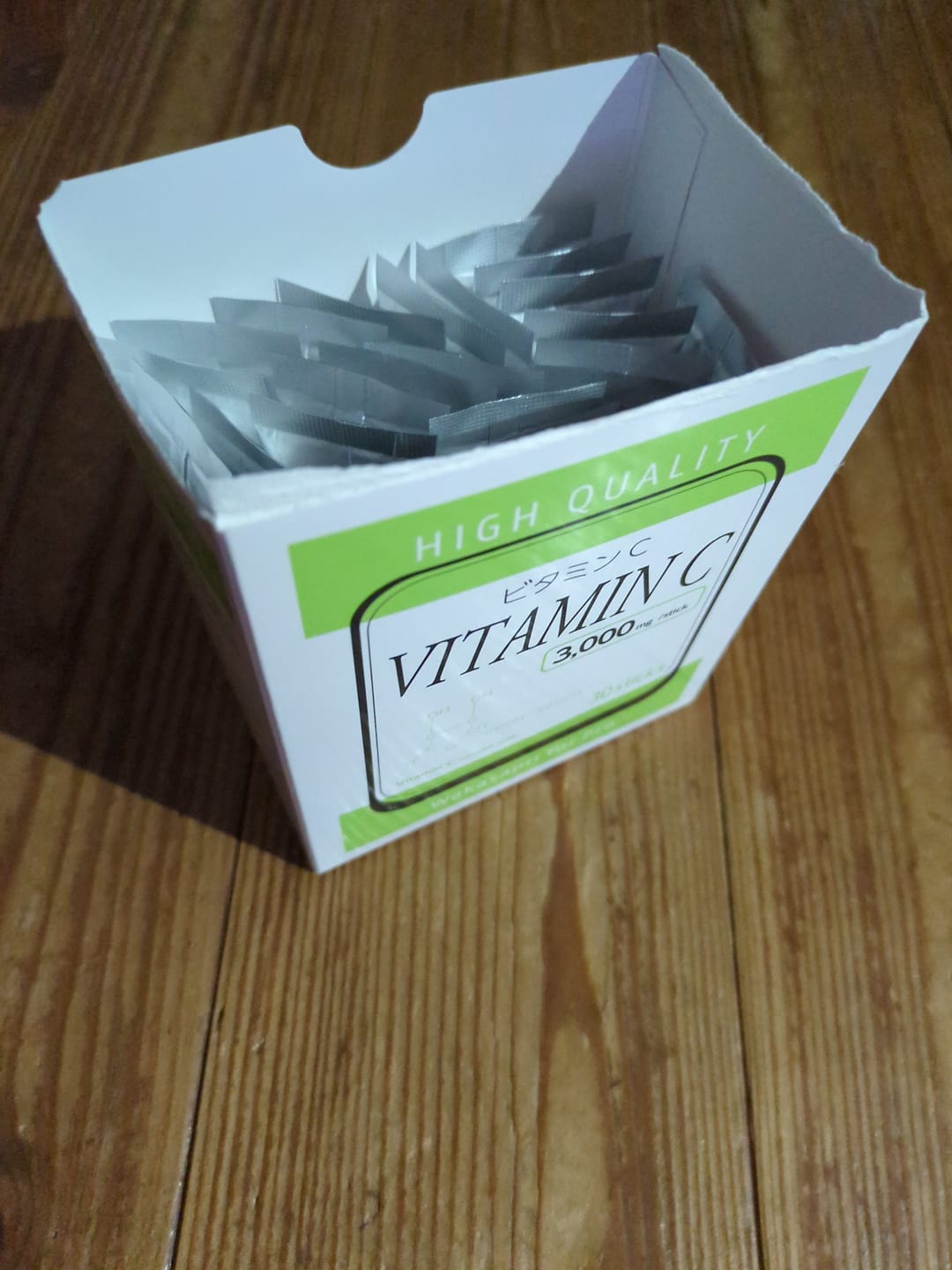 Customer photo review of 高濃度ビタミンC 3,000mg -Wakasapri for Pro.