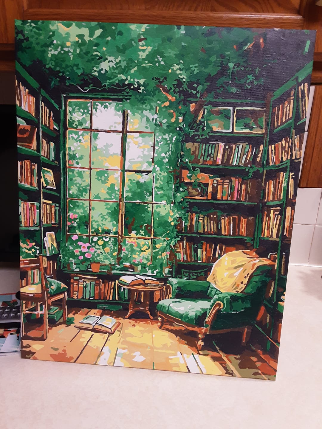 Customer photo review of Verdant Book Nook