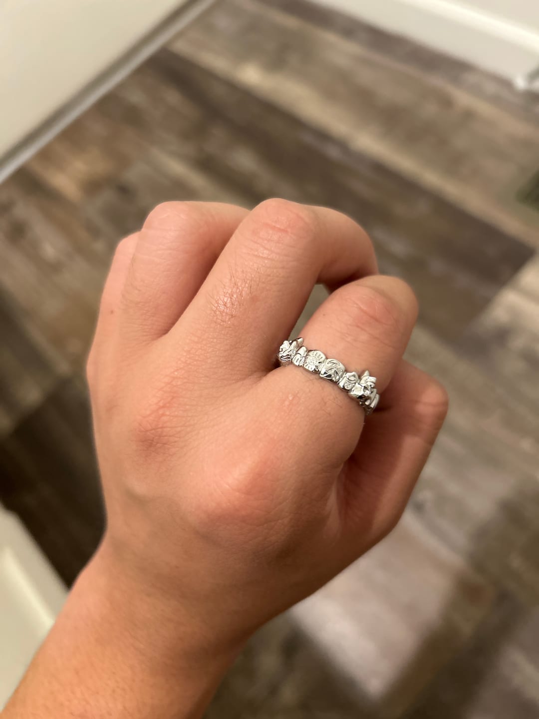 Customer photo review of FALLEN ANGEL RING