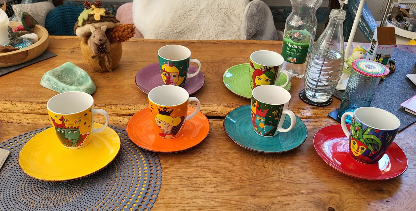 Customer photo review of Studio Tavola Ontbijtborden / Dessertborden Sunny Summer ø 19 cm - 6 stuks