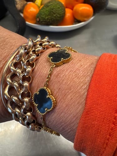 Customer photo review of The Clover Bracelet