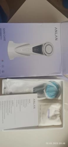 Customer photo review of מכשיר יופי ANLAN EMS Facial Massager Pro