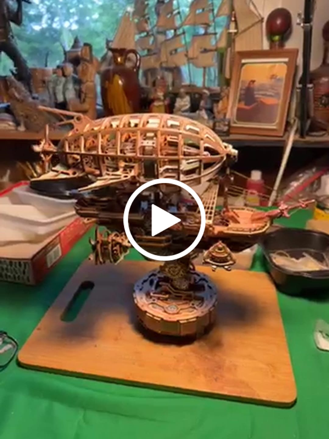 Customer video review of Vapor Trek 3D Wooden Puzzle