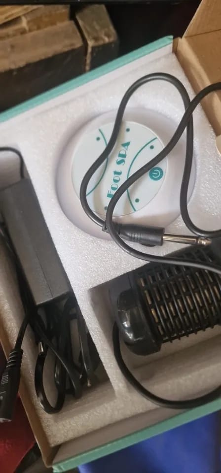 Customer photo review of Revitalizing Ionic Foot Spa