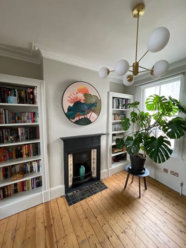 Customer review photo for Round Wall Art #RWA012