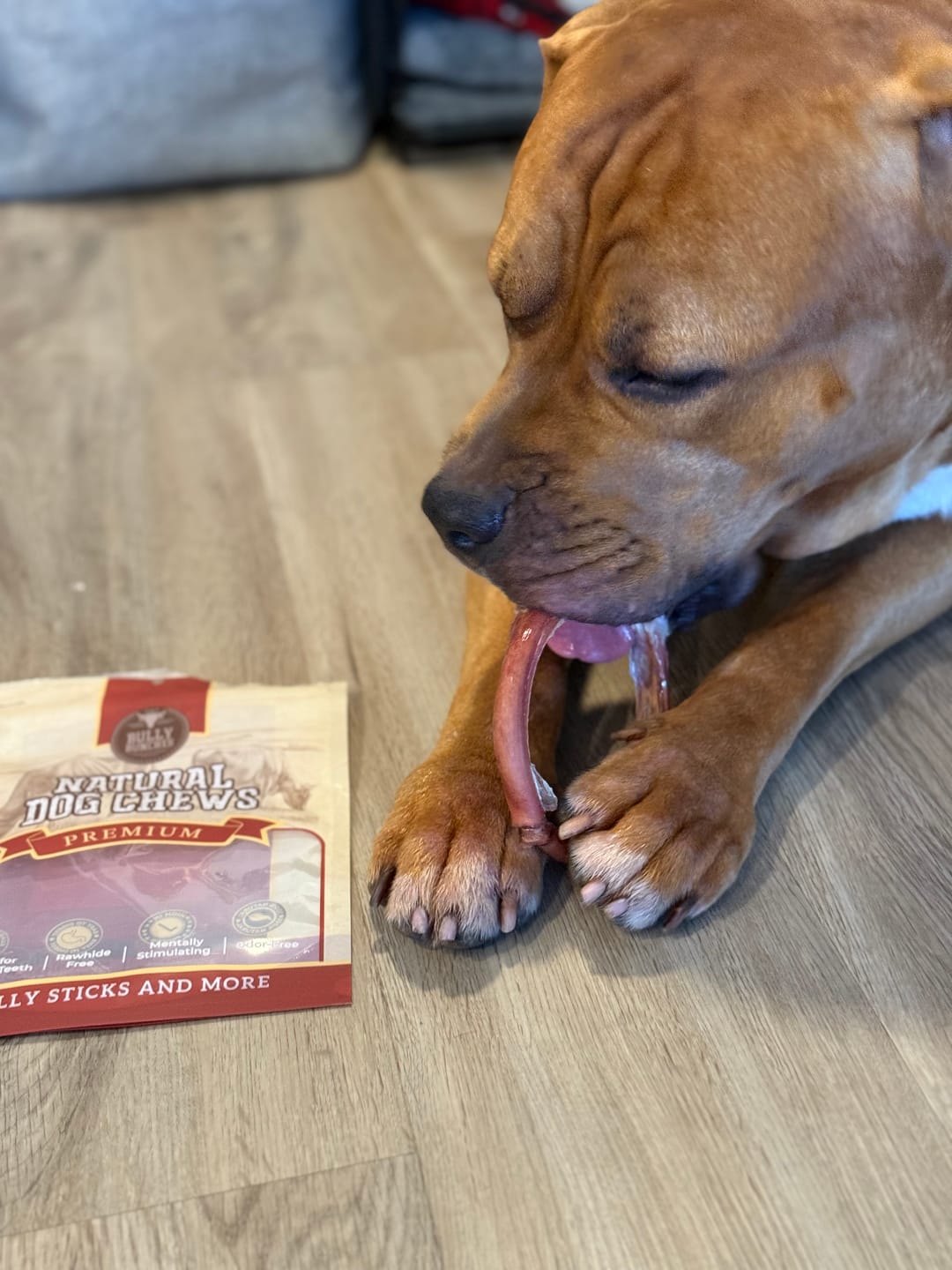 Customer photo review of Large Bully Stick Ring