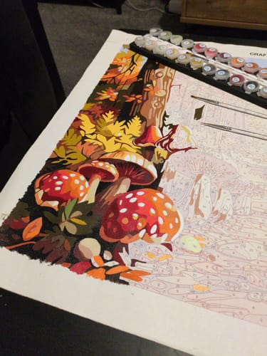 Customer photo review of Mushroom Path