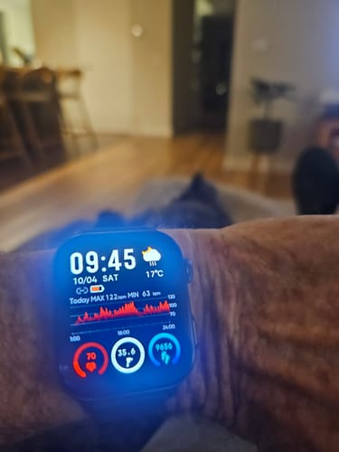 Customer photo review of Gard Pro Health Smartwatch 3