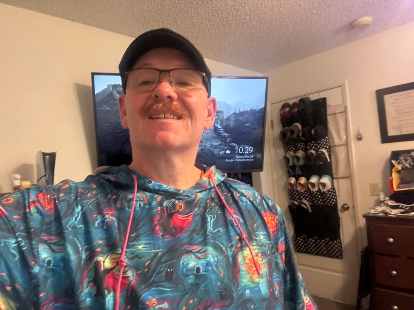 Customer photo review of Disney "Headless Havoc" – Performance Hoodie