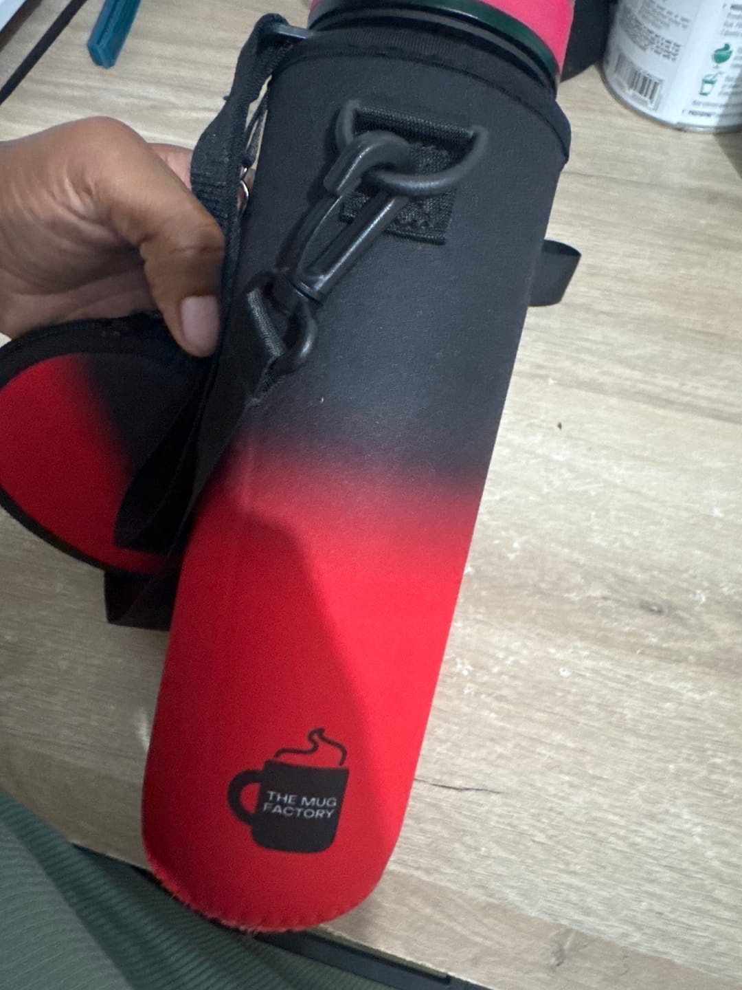 Customer photo review of Étui pour Motivational Bottle