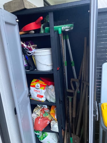 Customer photo review of Keter Titan Multipurpose Cabinet