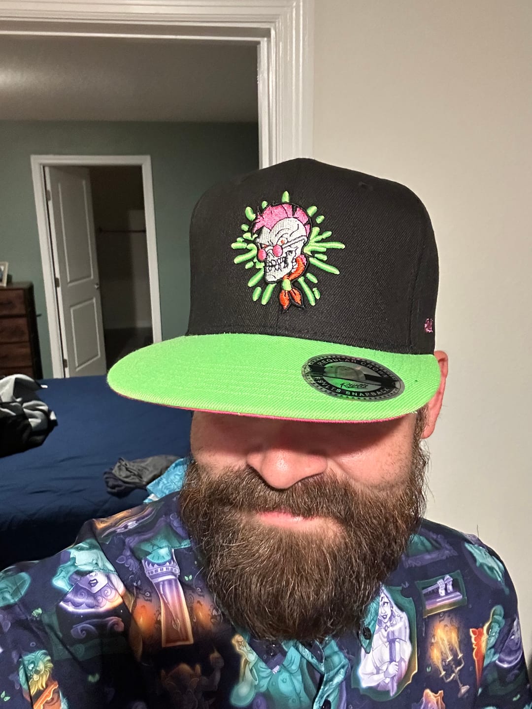 Customer photo review of Goosebumps "Curly Cap" – TLB Hat