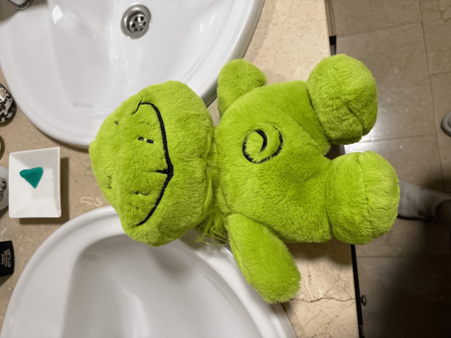 Customer photo review of GrumpyHug™ Soothe & Snuggle Plush