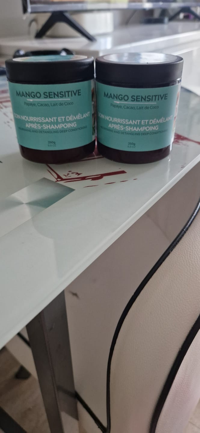 Customer photo review of Soin nourrissant et démêlant après-shampoing - SENSITIVE