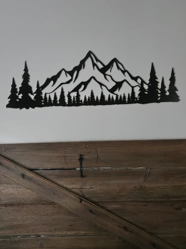 Customer photo review of Alpine Dreams Wall Art
