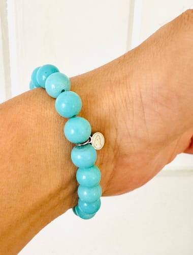 Customer photo review of Turquoise Bracelet