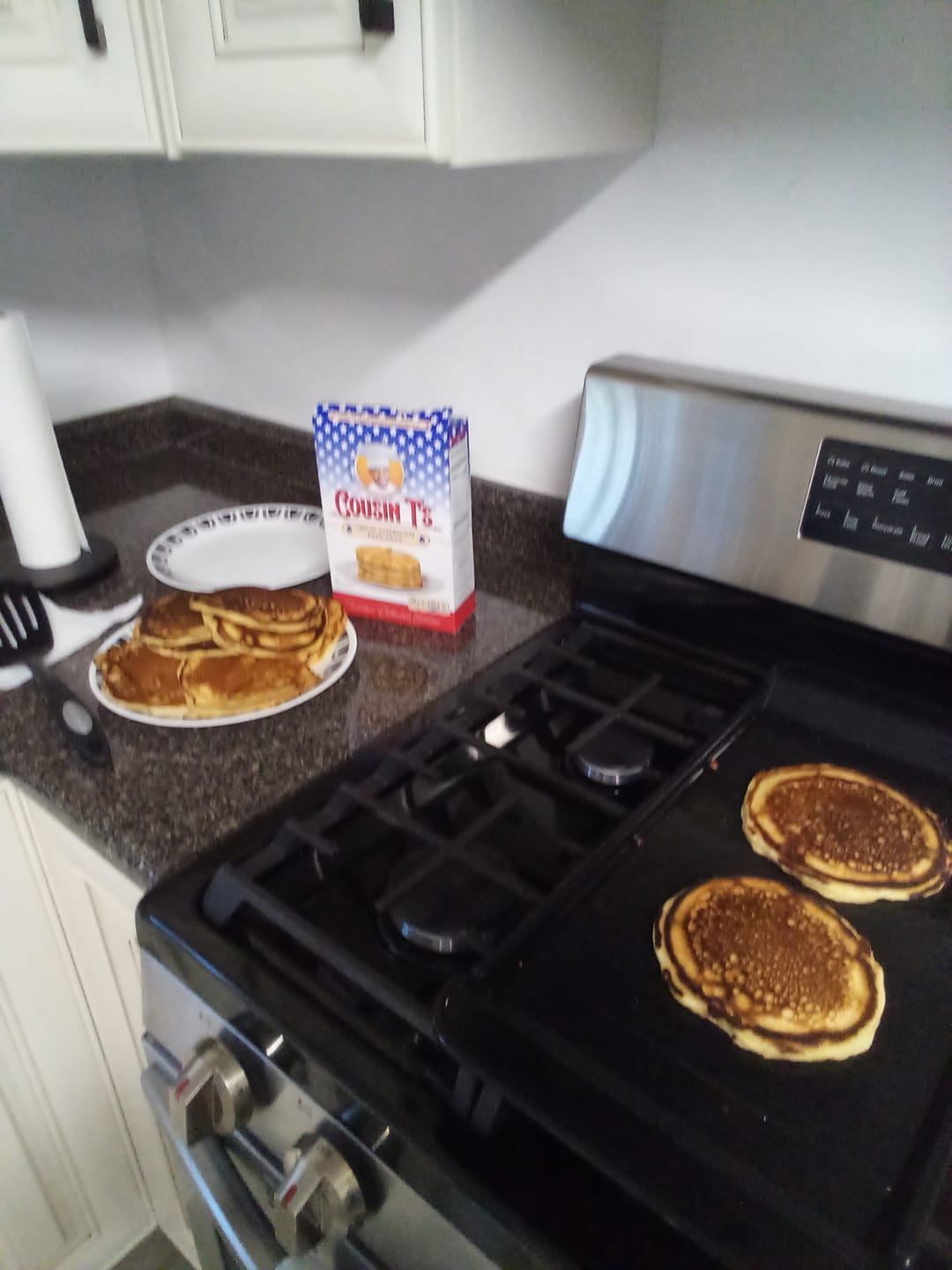 Customer photo review of Cousin T's Buttermilk Gourmet Pancake Mix