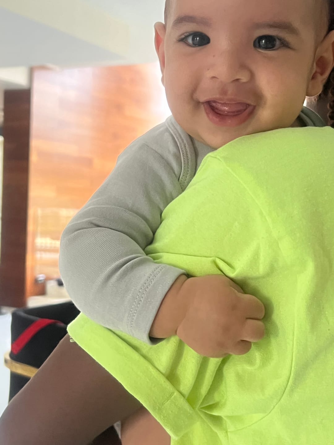 Customer photo review of 2-Pack Long Sleeve Bodysuit