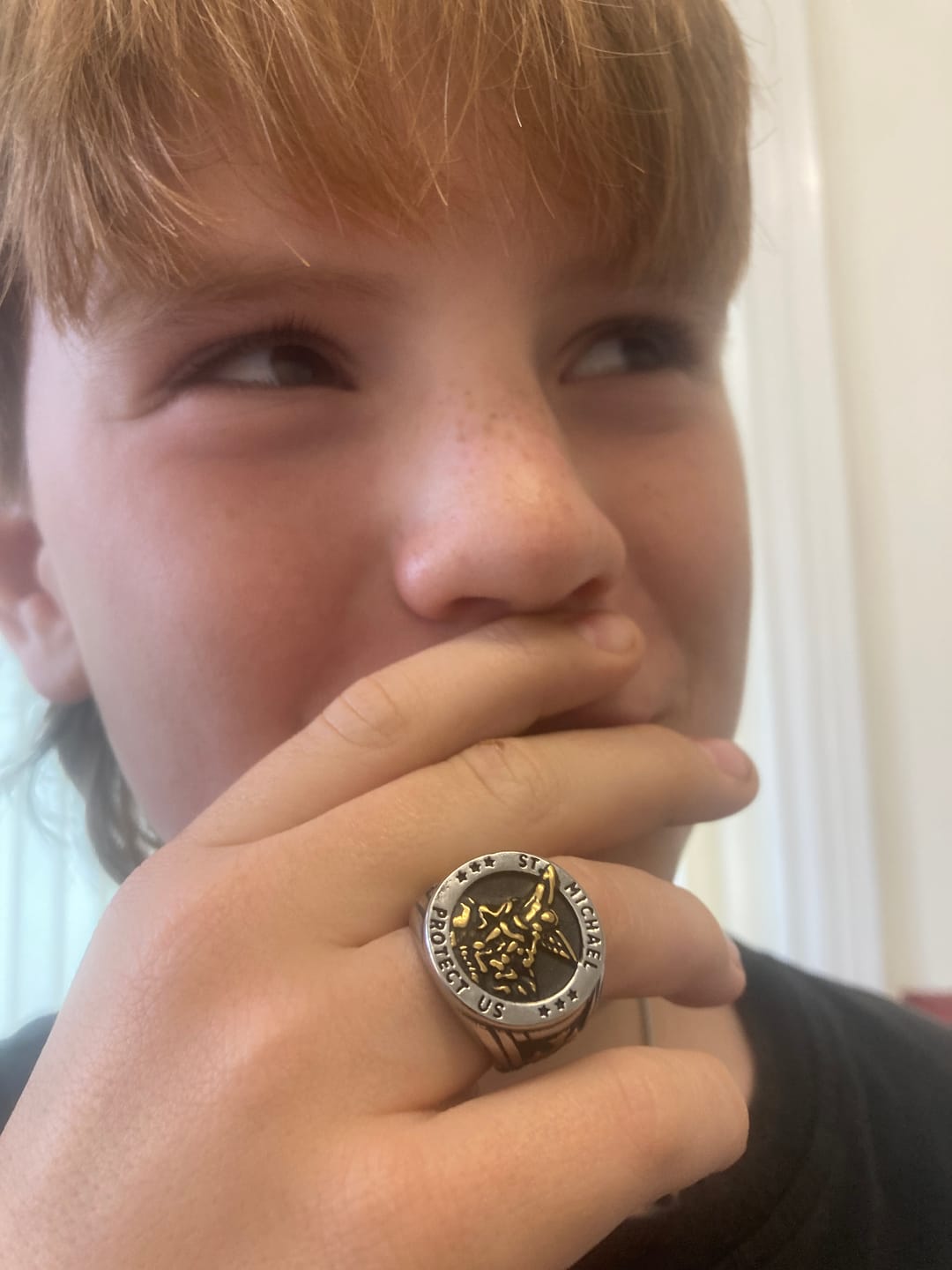 Customer photo review of ST. MICHAELS. - GOLD