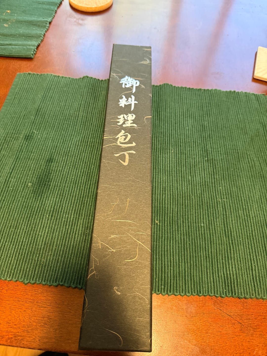 Customer photo review of Hatsukokoro Kurouchi Gyuto 210mm
