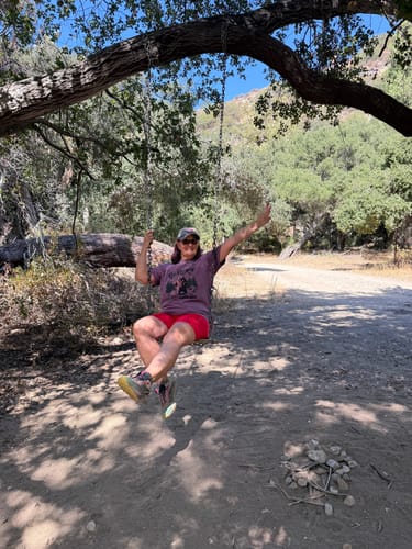 Customer photo review of Go Outside  T-shirt