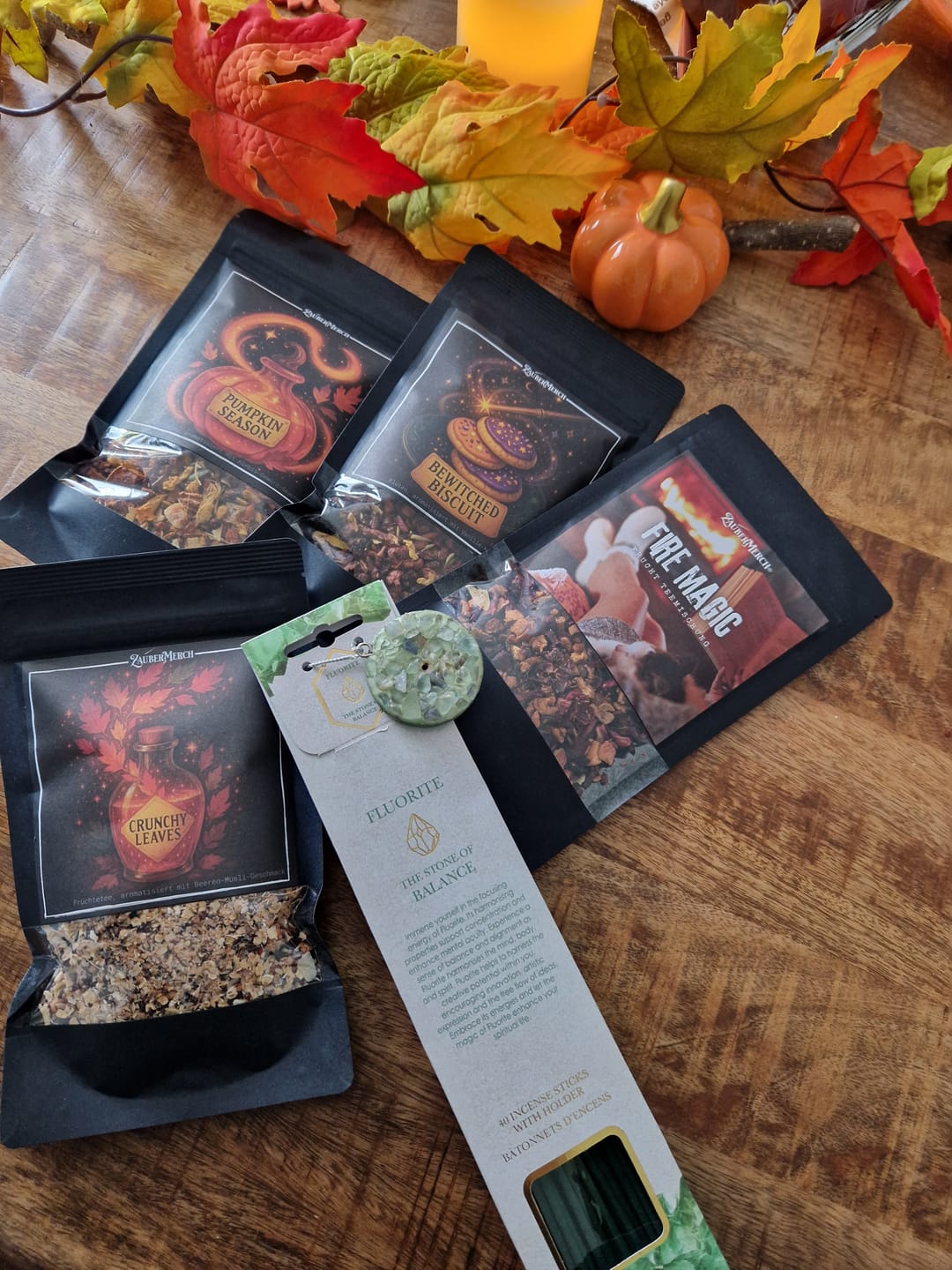 Customer photo review of Crunchy Leaves – Früchtetee mit Beeren-Müsli-Geschmack | Limitierter Herbst Tee