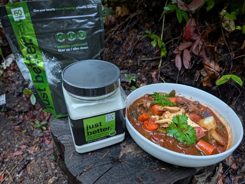 Customer photo review of COMBO just better.® Fiber Collection: 300g EZ Grip Recyclable Container + 300g Refill Pouch