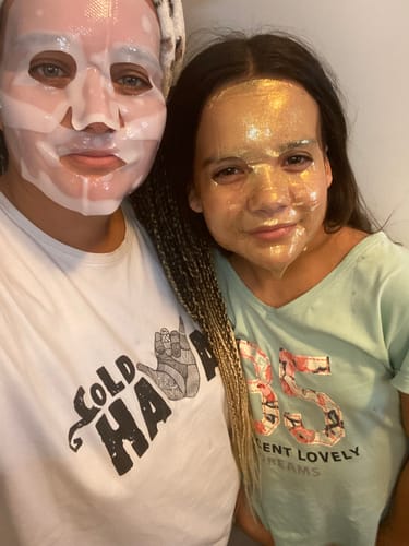 Customer photo review of Kollagen Boosting Maske