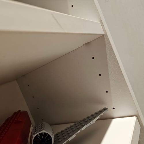 Customer photo review of 3mm Nickel Shelf Pins