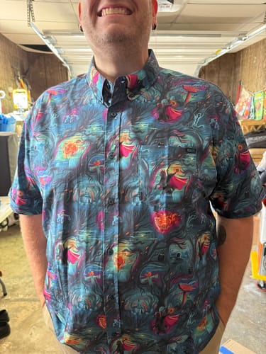 Customer photo review of Disney "Headless Havoc" – KUNUFLEX Short Sleeve Shirt