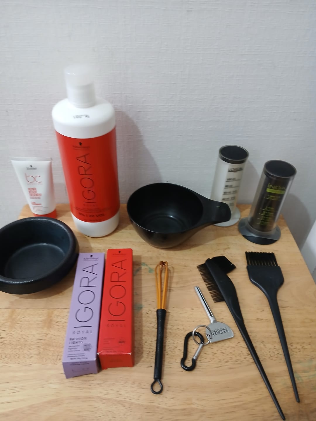 Customer photo review of IGORA FASHION LIGHTS - Aclaración sin Decoloración - 60ml